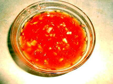 recette Sauce au piment