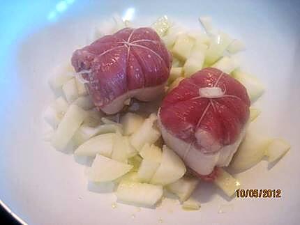 recette Paupiettes de veau à l'oseille.