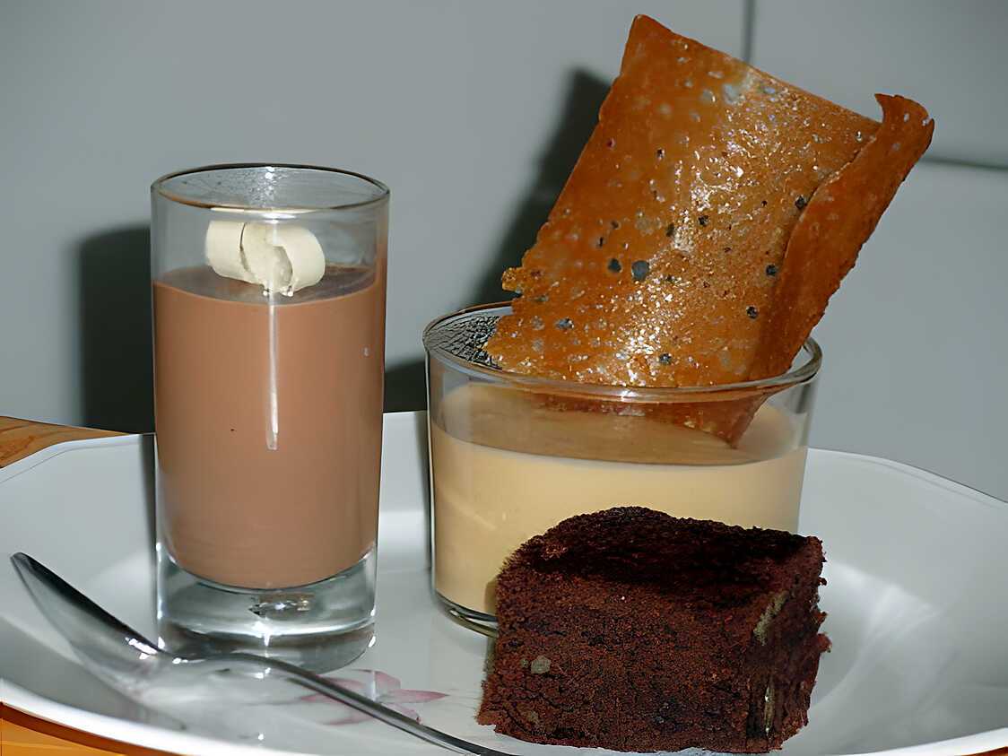 Trio gourmand tout sucré