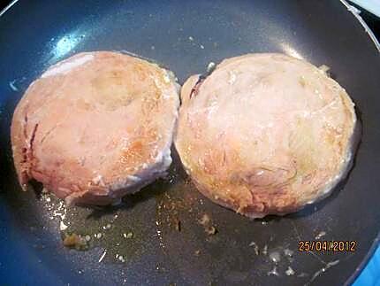 recette Hamburgers aux médaillons saumon rose.