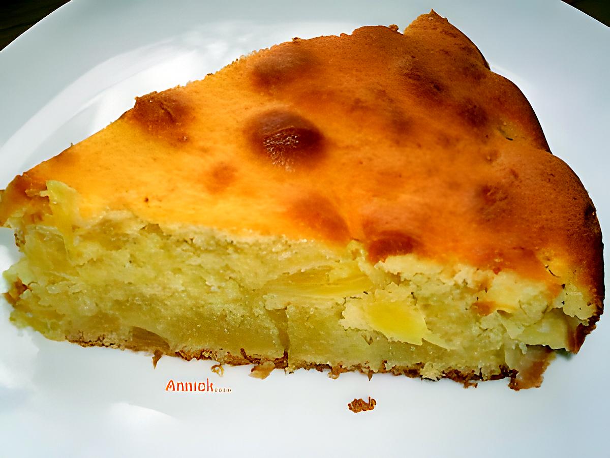 recette moelleux "ananas-mascarpone"