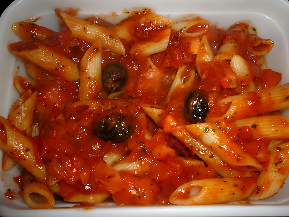 recette Penne au basilic & tomates