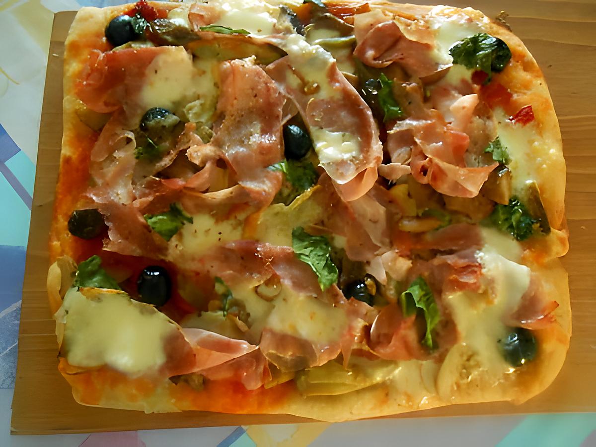 recette MA  PIZZA  CAPRICCIOSA