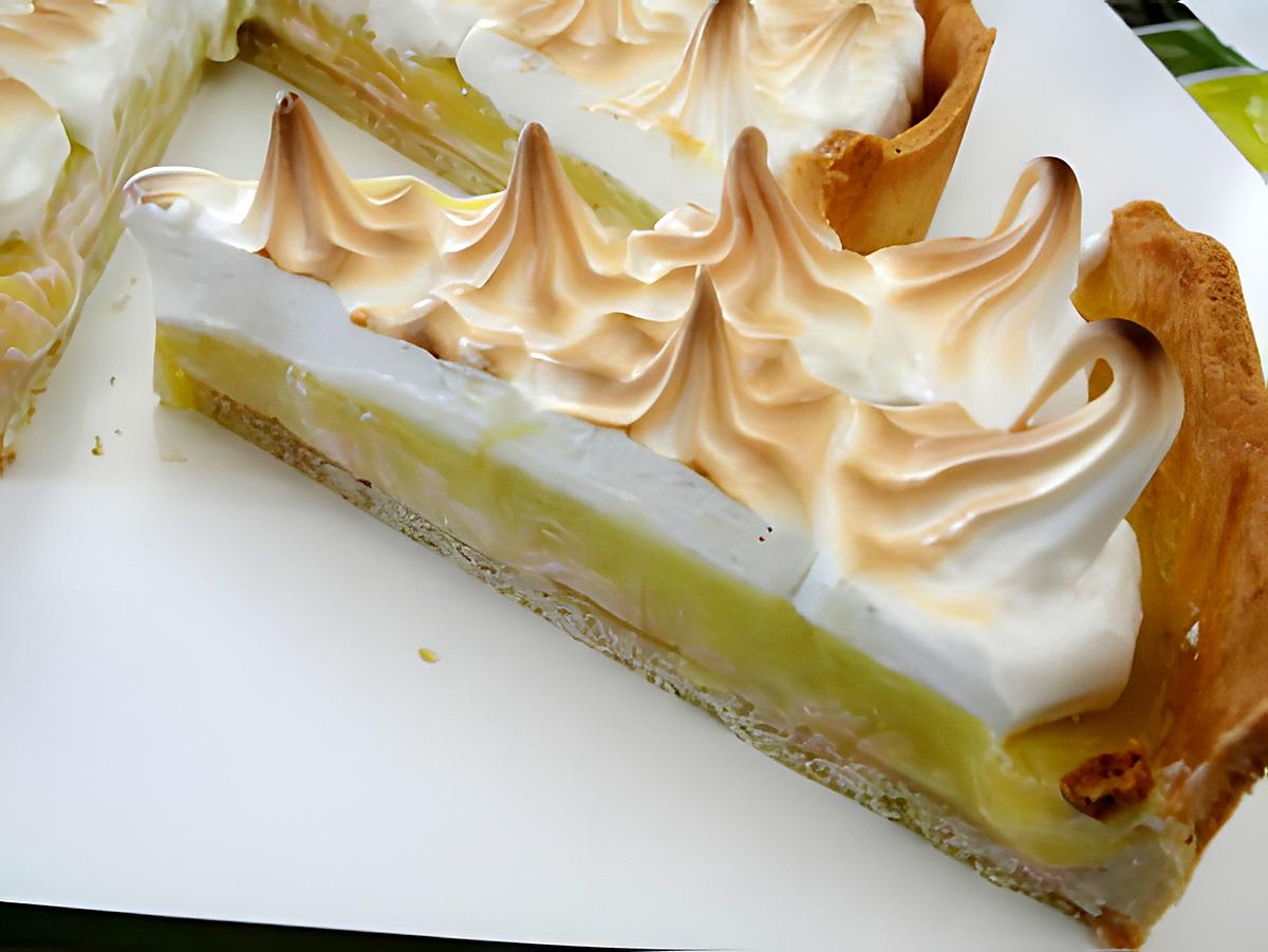 recette tarte au citron meringuée