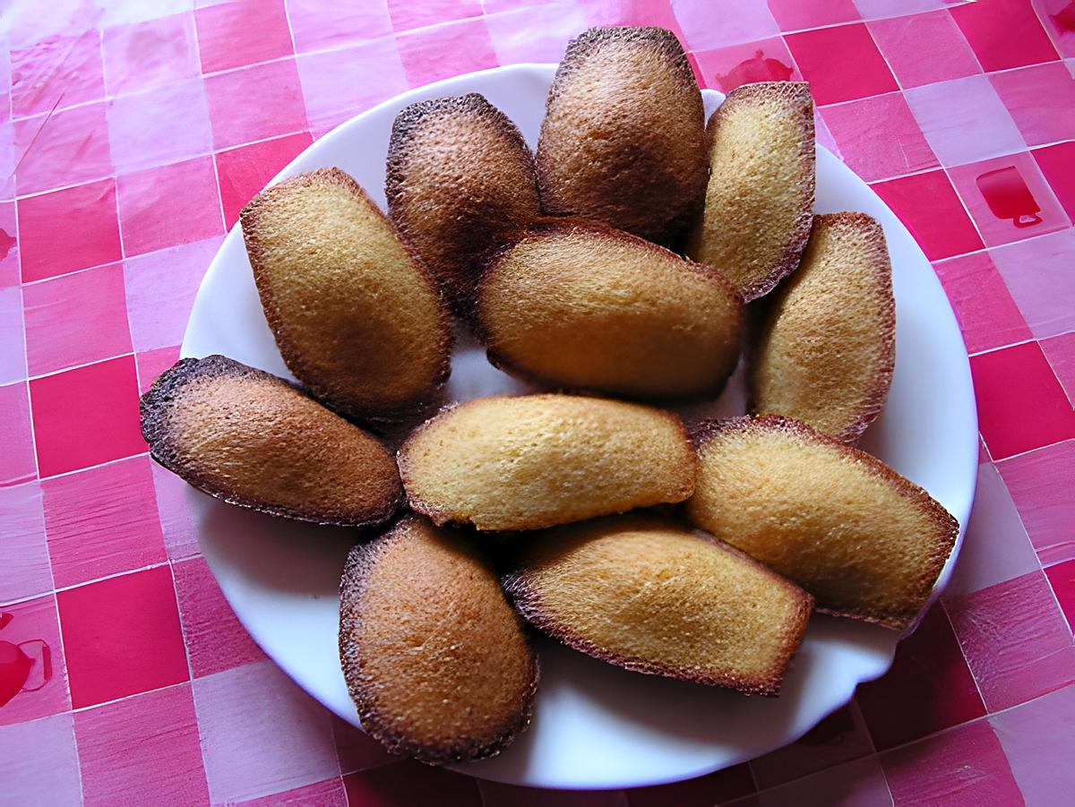 recette madeleines