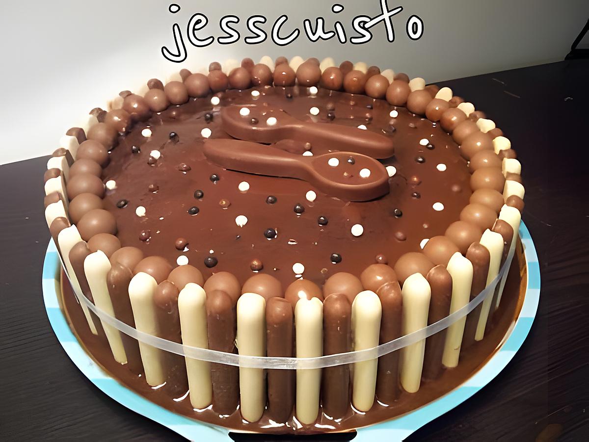 recette gateau au chocolat chantilly choco blanc coco