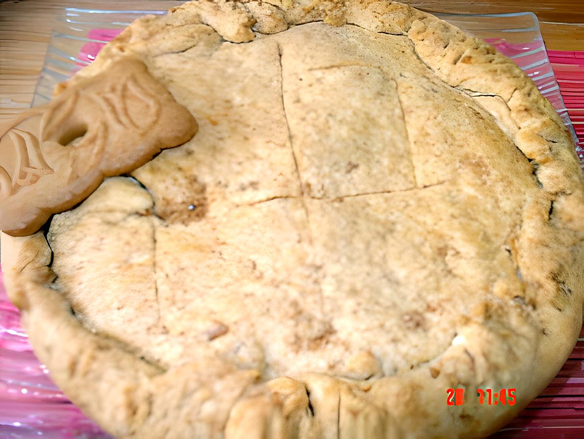 recette Gâteau basque aux spéculoos