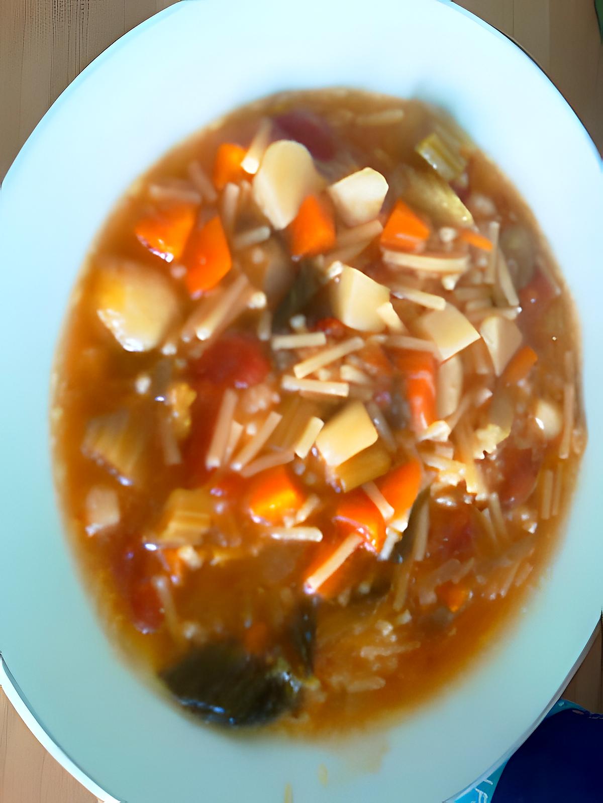 recette minestrone