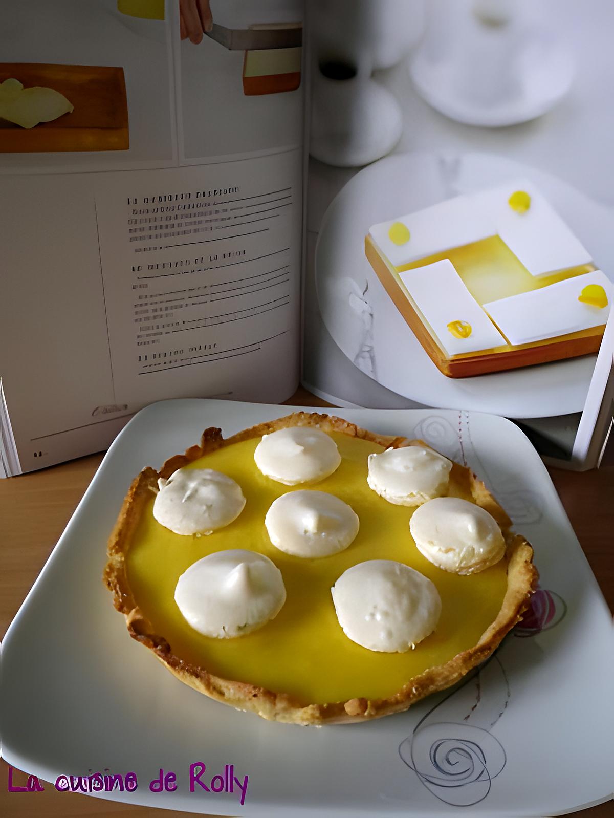 recette Tarte au citron meringuée