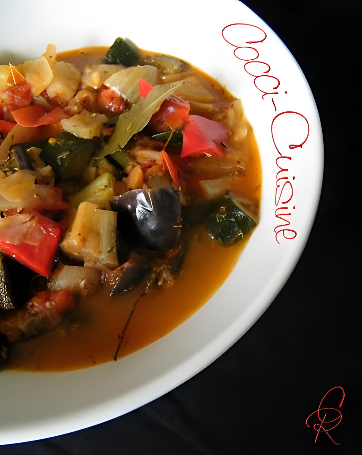 recette Ratatouille de Cocci-Cuisine