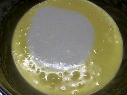 recette Flan au lait de coco aux pommes.