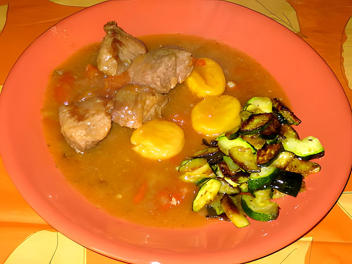 recette Curry d'agneau (ou de boeuf) aux abricots
