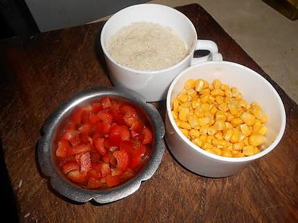 recette Riz au mais