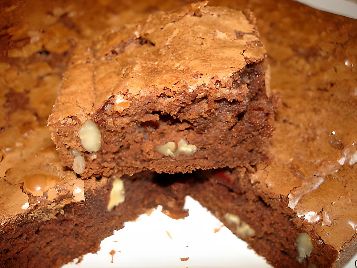 recette Brownies aux noix de pécan