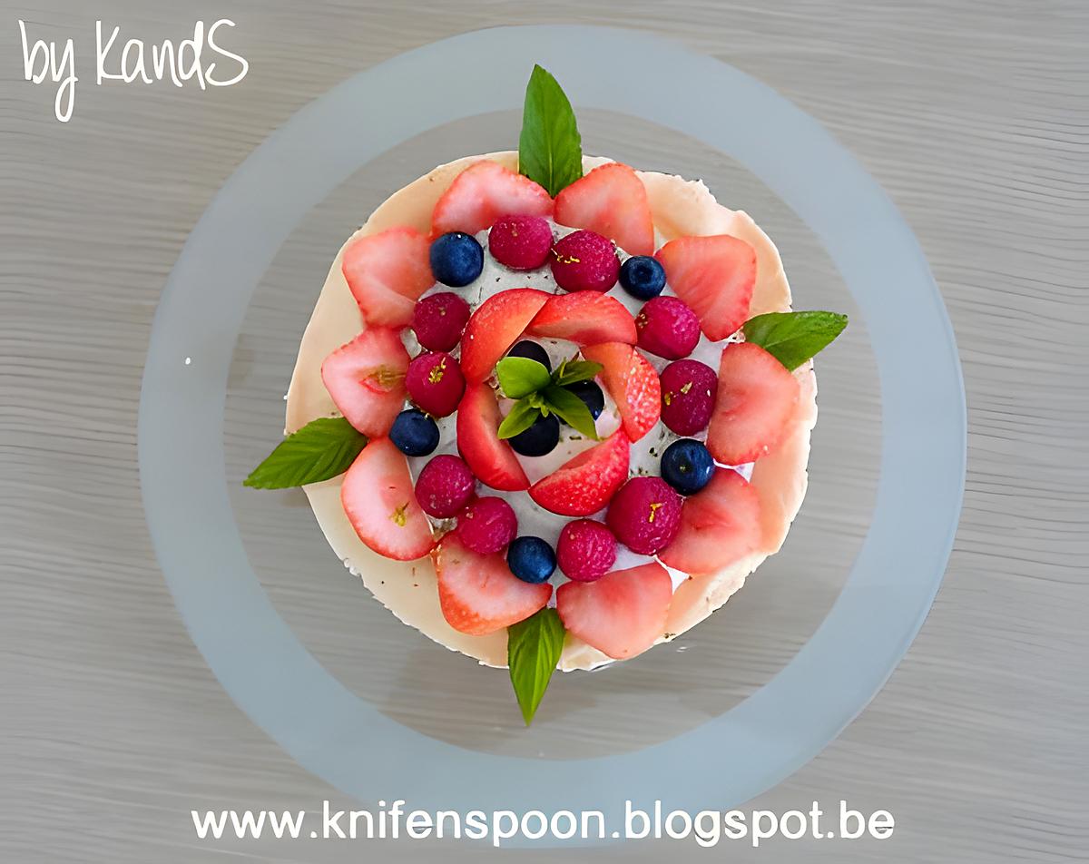 recette Pavlova aux Fruits Rouges