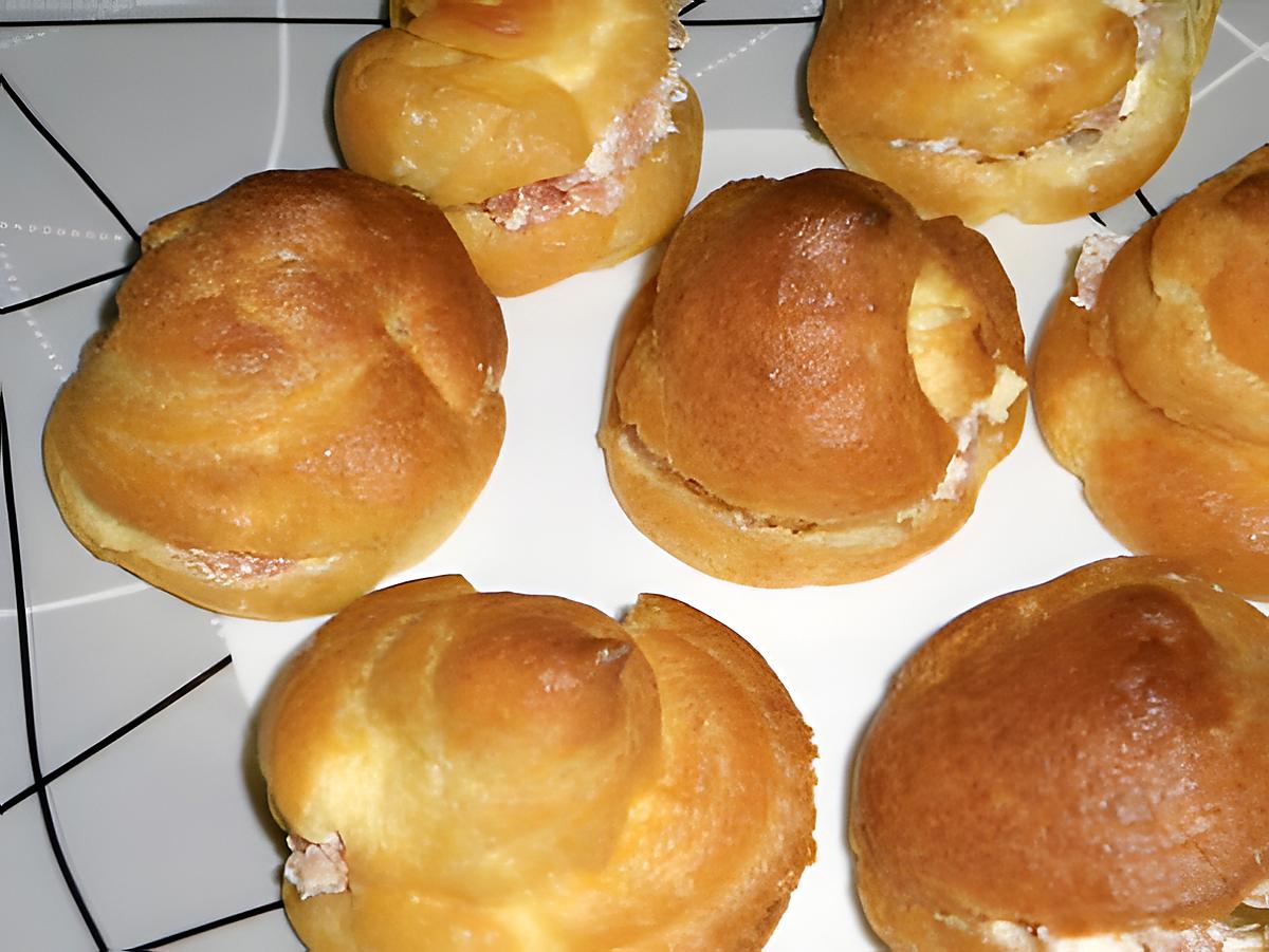 recette ptits choux aperitif farcis