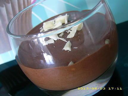 recette mousse black and white