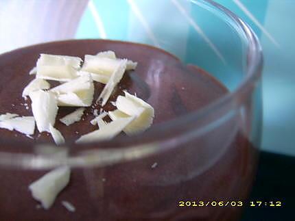 recette mousse black and white