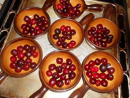 recette Petits clafoutis aux cerises