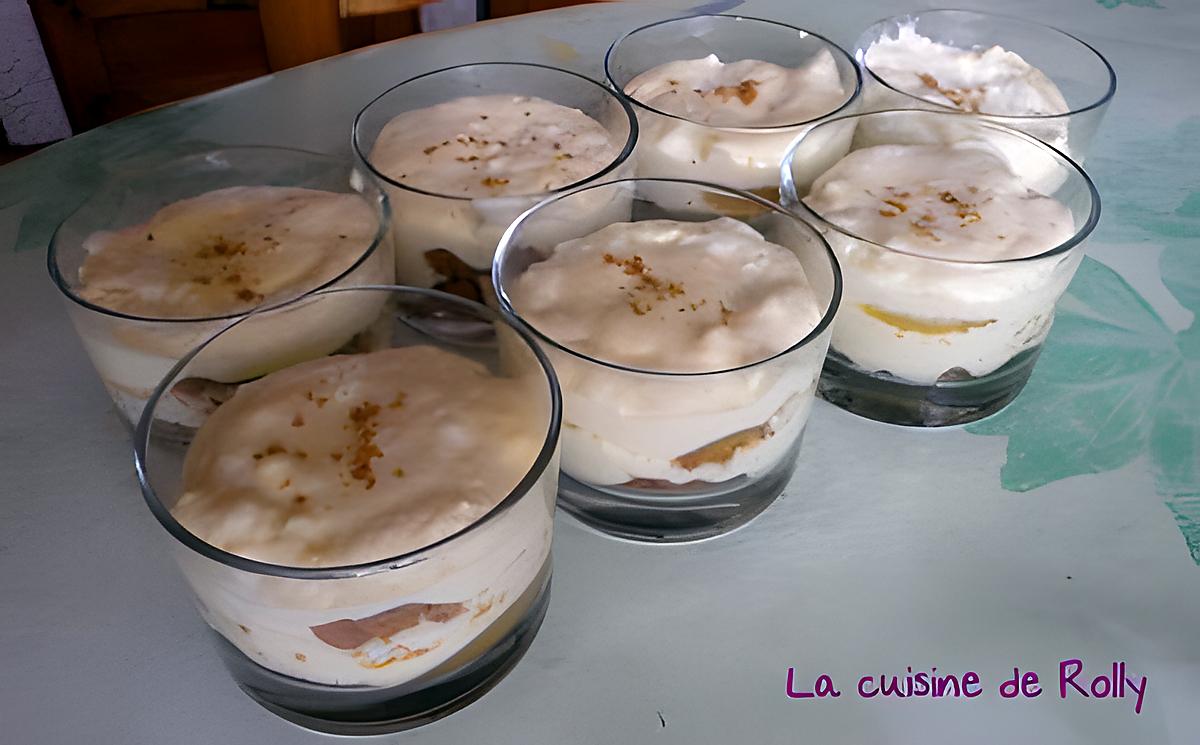 recette Tiramisu citron et speculoos