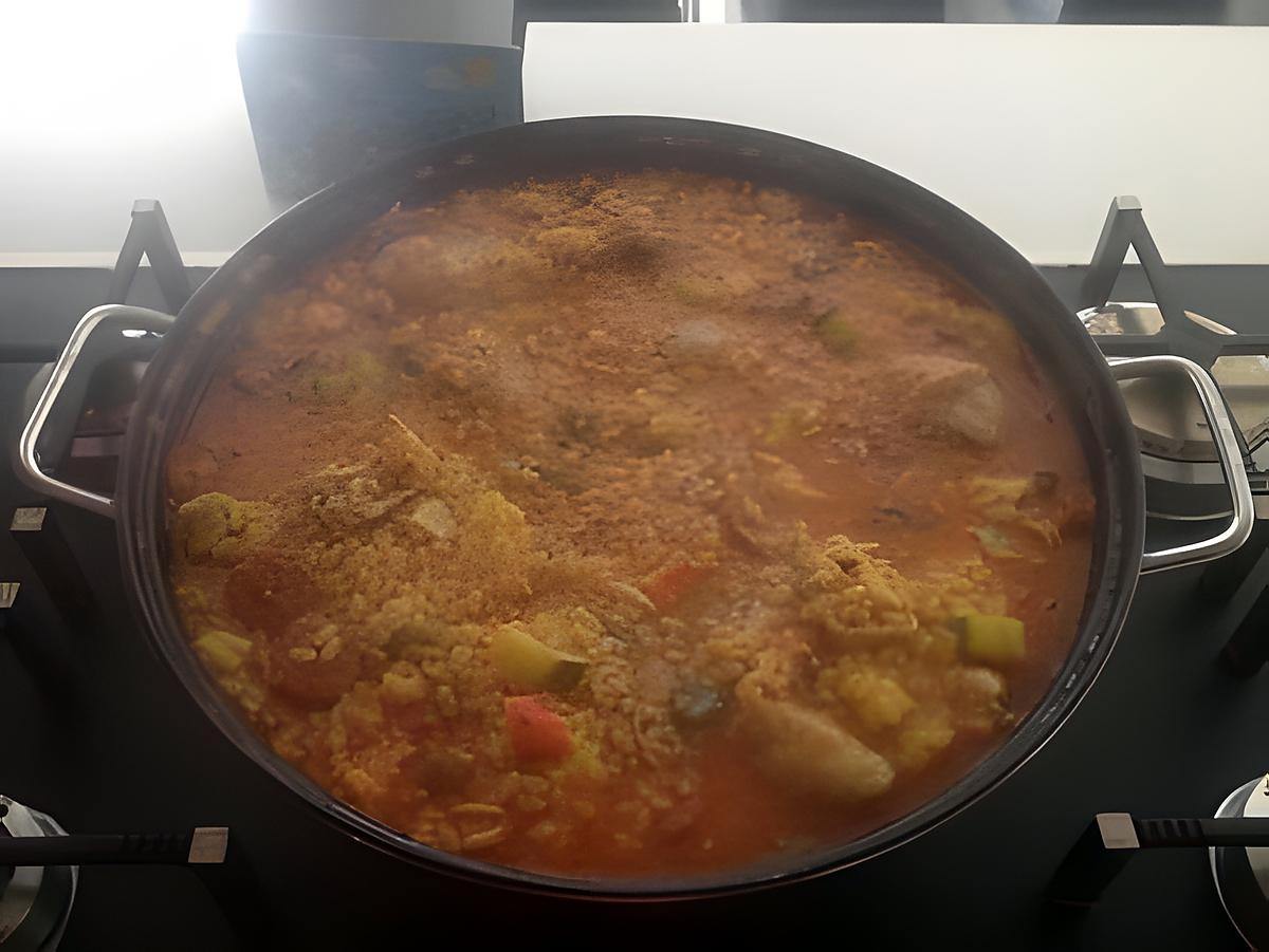 recette Paella rapide