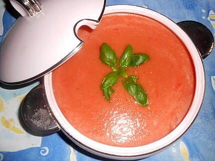 recette Soupe froide a la tomate