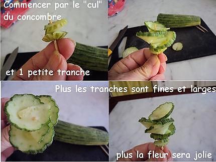 recette Fleurs de concombre