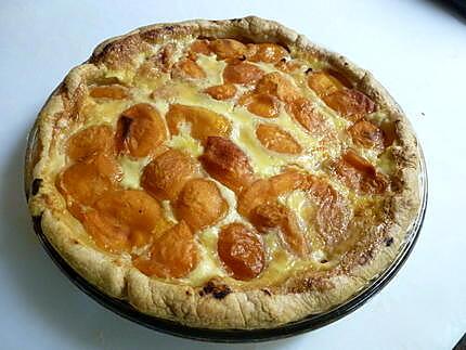 recette tarte alsacienne à l'abricot