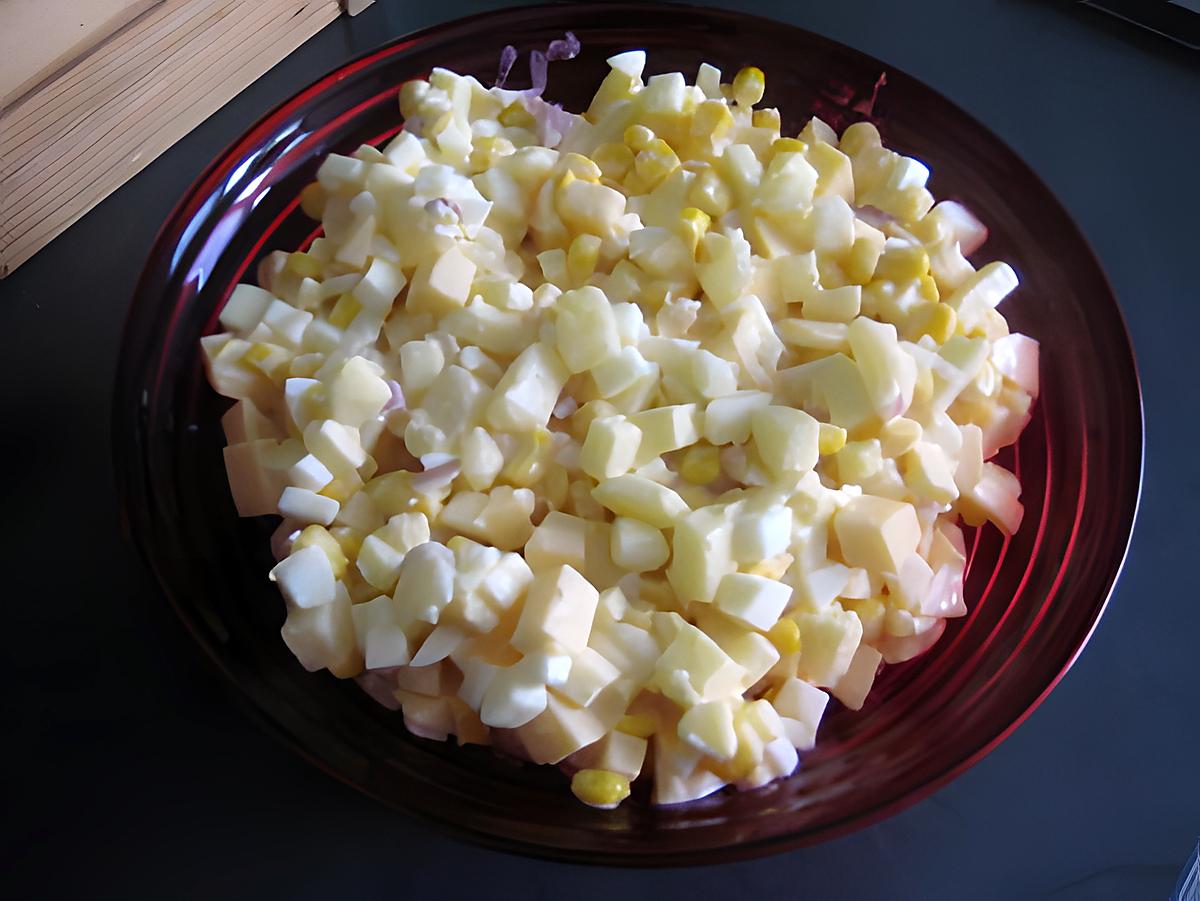 recette Salade toute jaune légèrement sucrée :-)