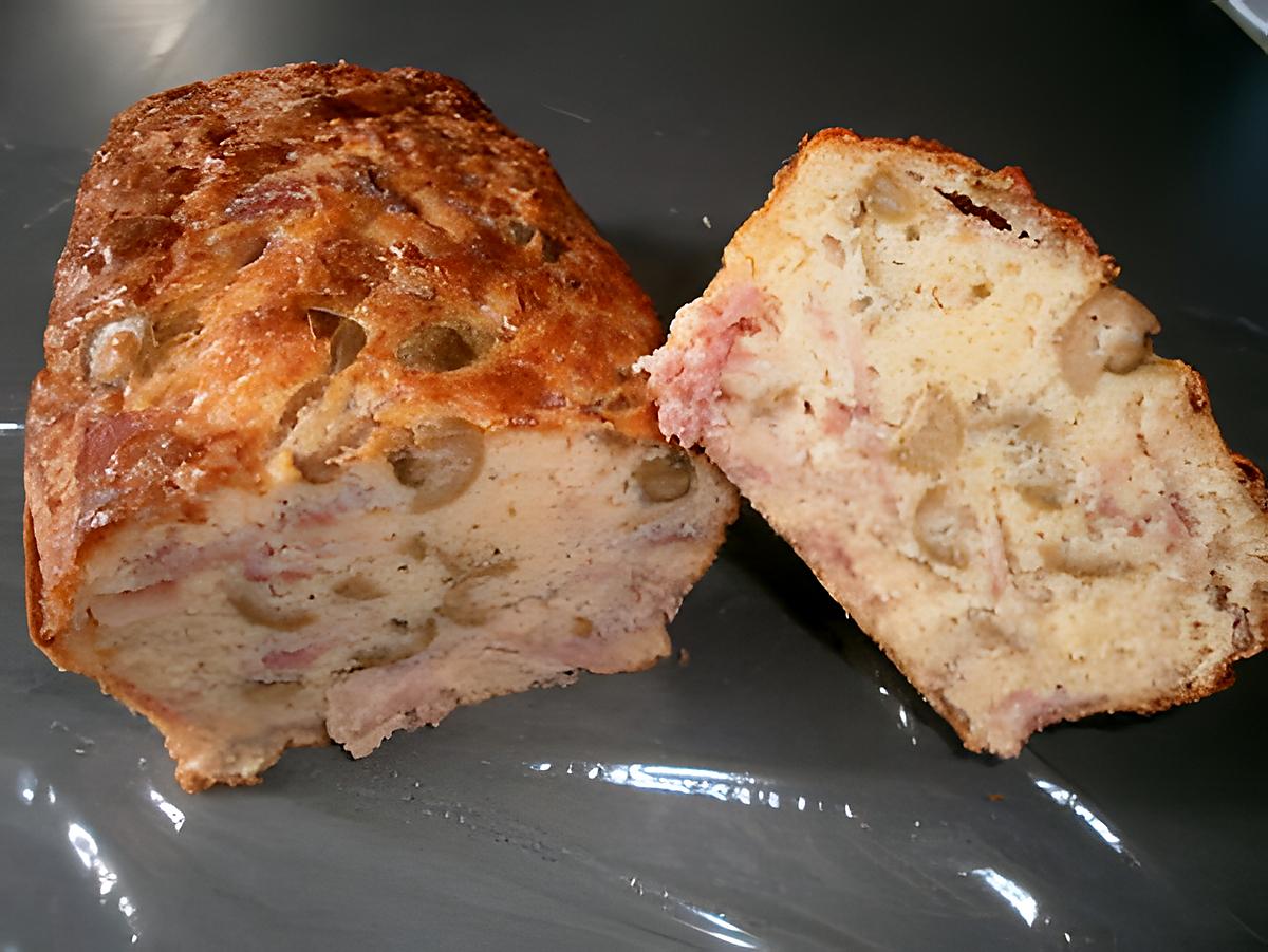 recette Cake jambon olives