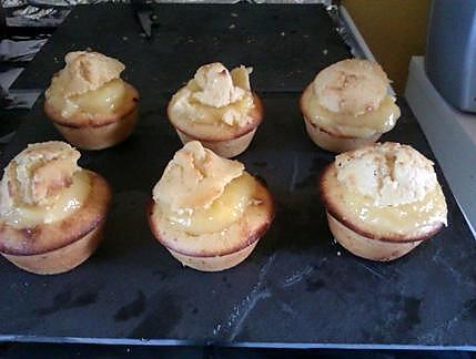 recette Muffins à la creme de citron