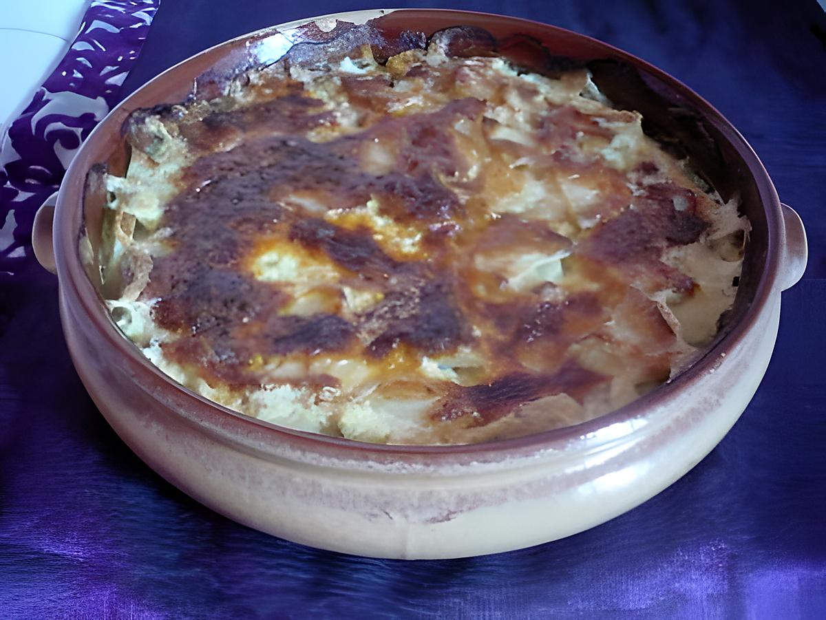 recette Gratin de PS de terre aux 3 fromages