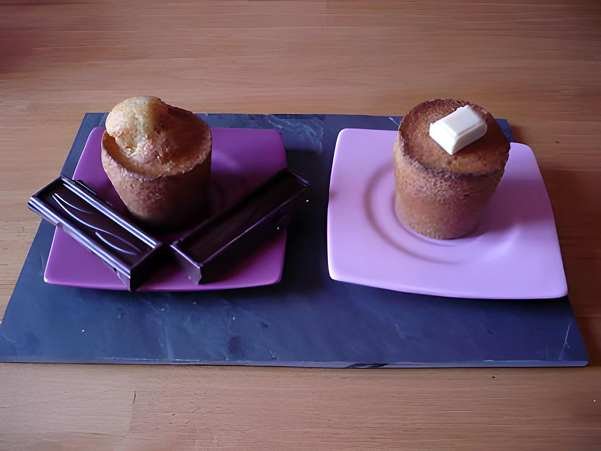 recette Muffins 2 chocolats