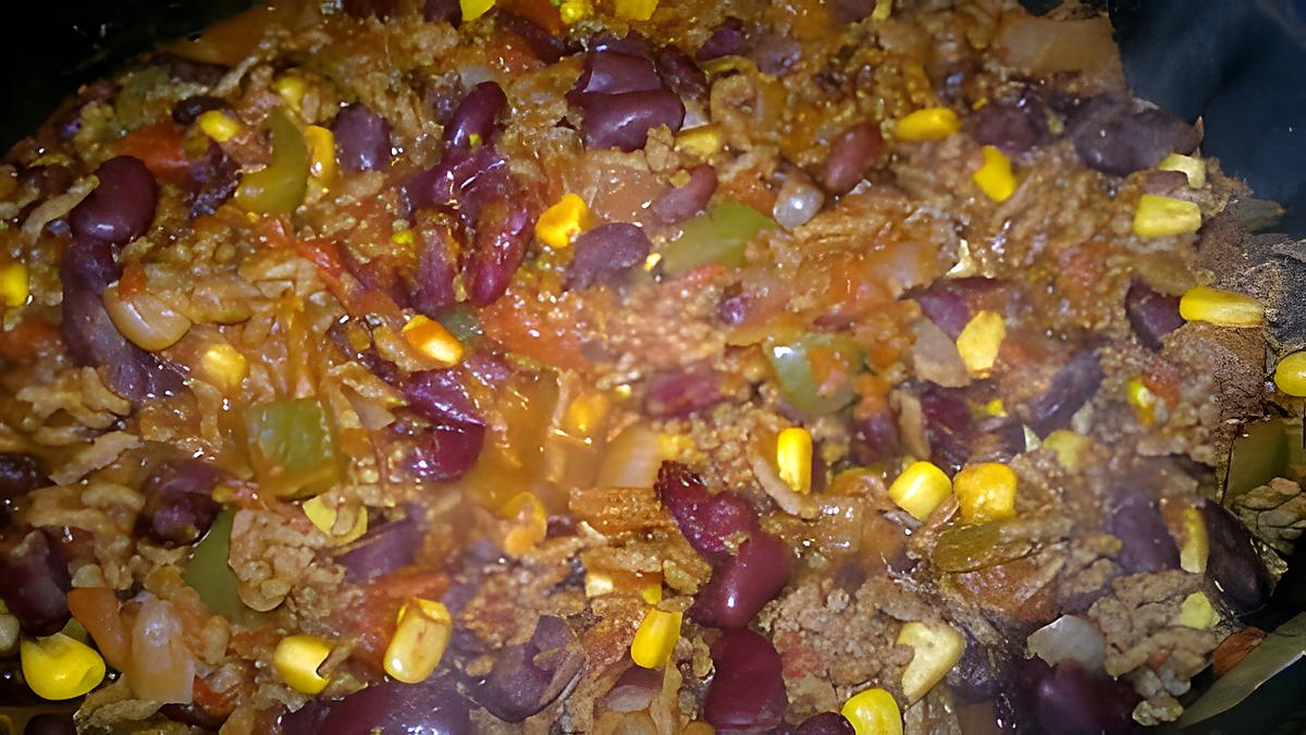 recette Chili con carne