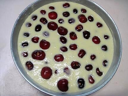 recette Gâteau aux cerises.