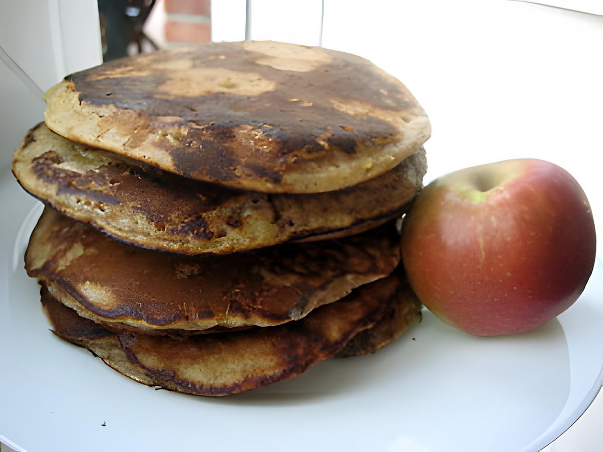 recette Pancakes aux pommes