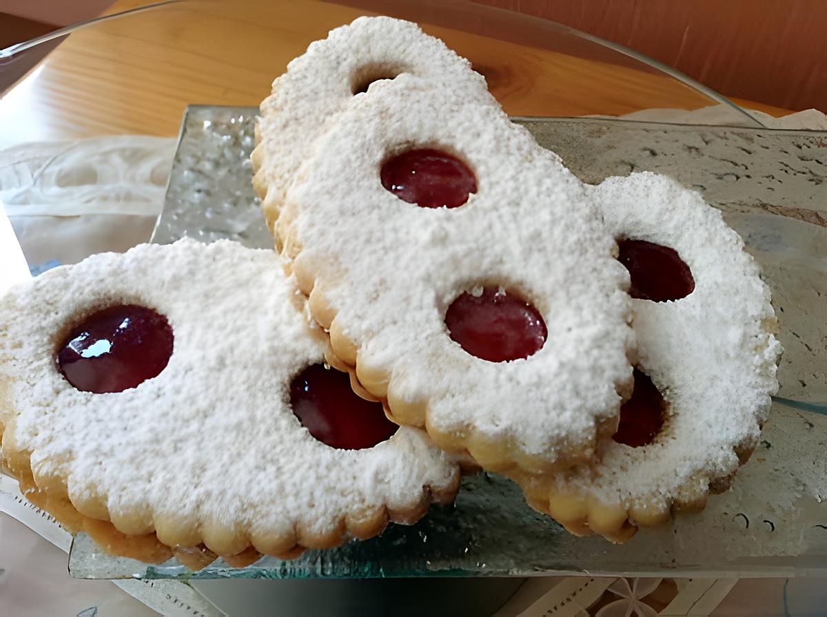 recette Les sablés à la confiture