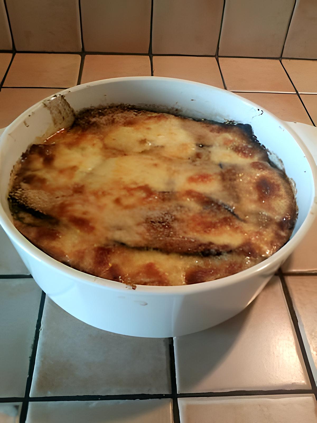 recette Tian à la viande hachée