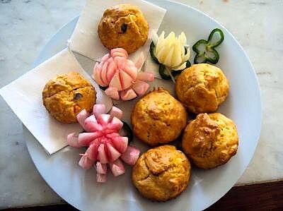 recette Déco de légumes pour apéritif ou buffet