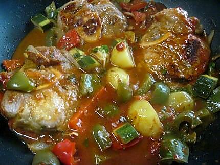 recette Osso bucco de veau aux légumes.