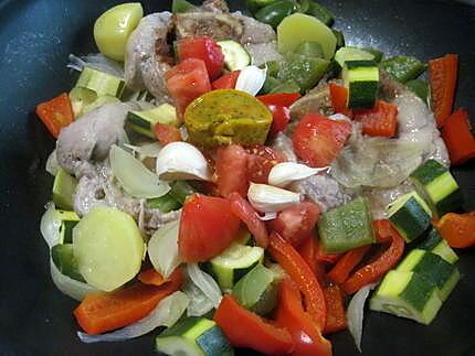 recette Osso bucco de veau aux légumes.