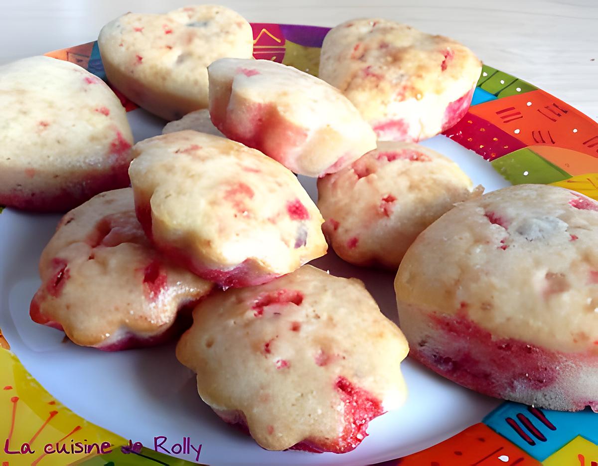 recette Muffins aux pralines roses de Lolibox