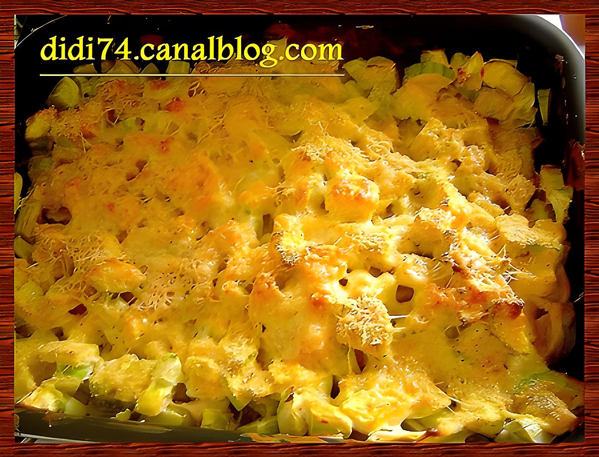 recette gratin de courgettes à la ricotta