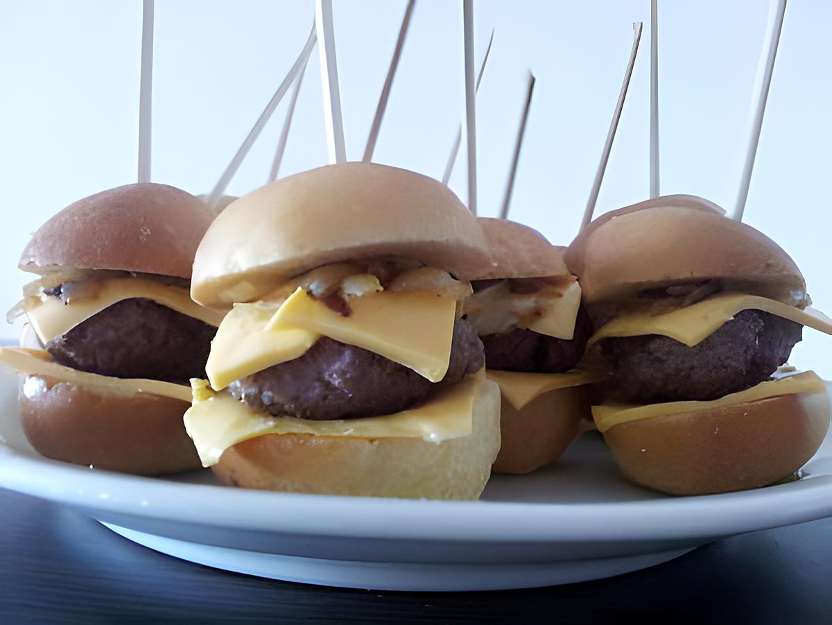 recette Minis burgers