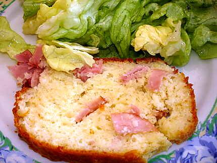 recette Cake au jambon et gruyère