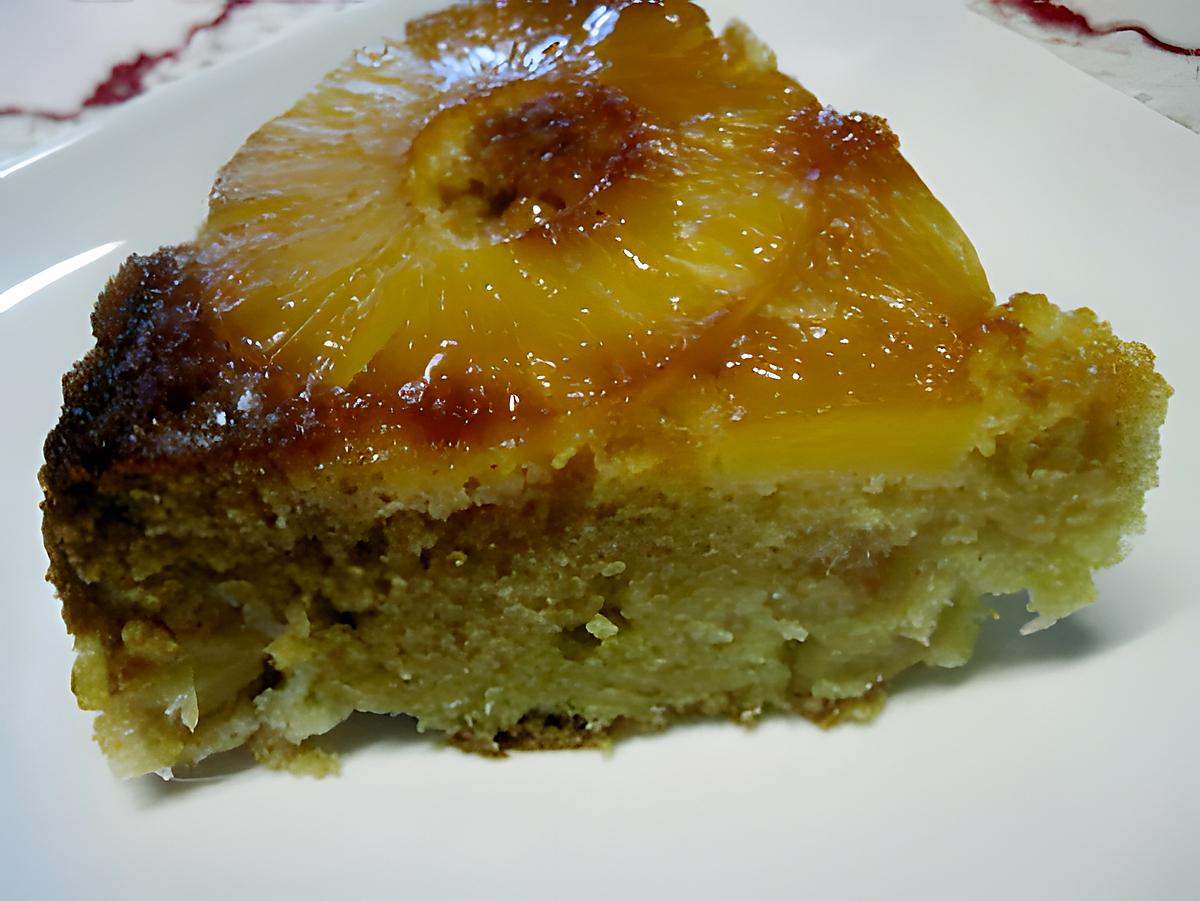 recette Gâteau yaourt à l'ananas.