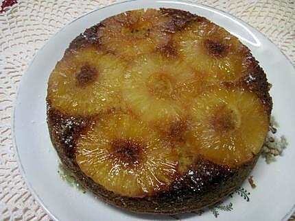 recette Gâteau yaourt à l'ananas.
