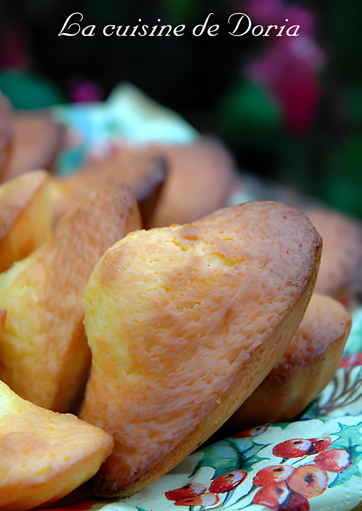 recette Madeleines au citron de Ghis et Nad