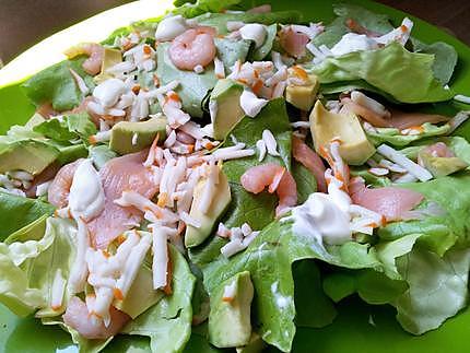 recette Salade marine