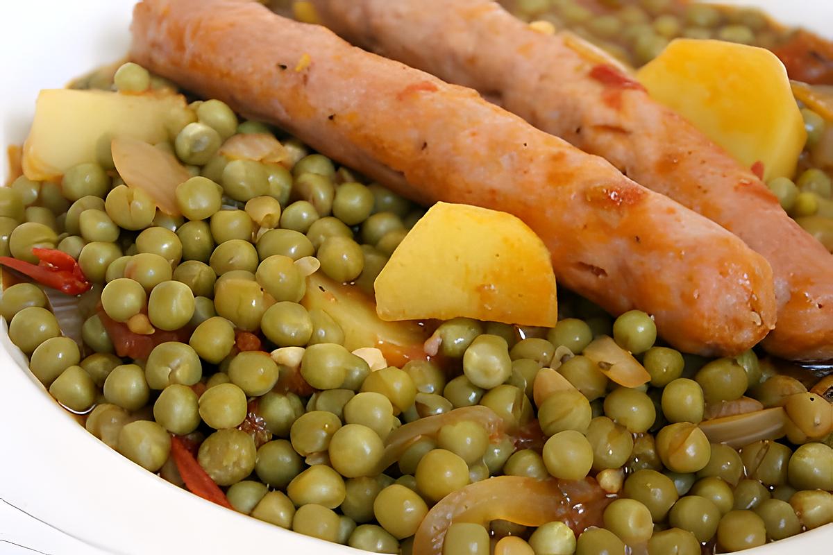 recette Mijoter de petit pois